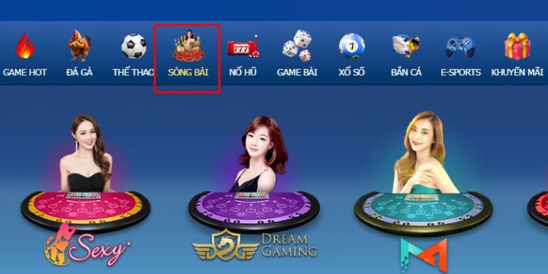 Những sảnh casino nổi bật tại ST666