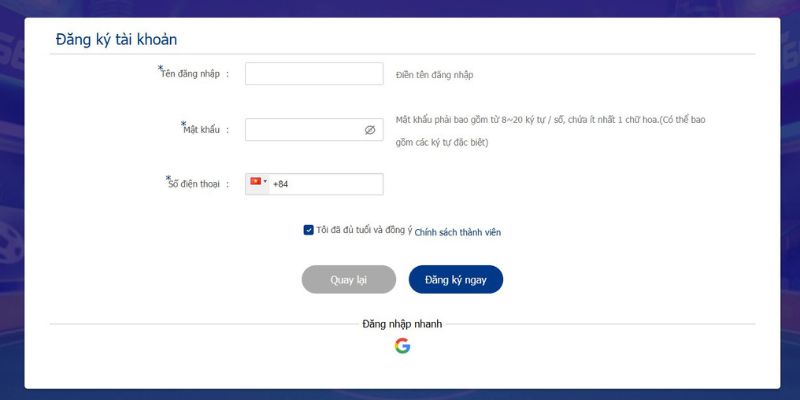 Hướng dẫn đăng ký ST666 cực nhanh trên mọi thiết bị
